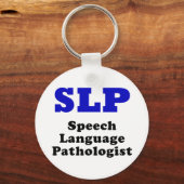 SLP Speech Language Patholoog Sleutelhanger (Voorkant)