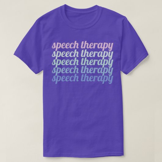 SLP Speech Theraphy T-shirt (Design voorkant)