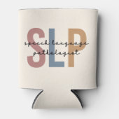 SLP Spraak-taalpatholoog Retro Blikjeskoeler (Voorkant)