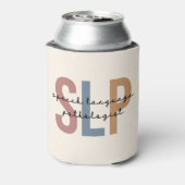 SLP Spraak-taalpatholoog Retro Blikjeskoeler (Blikje Achterkant)