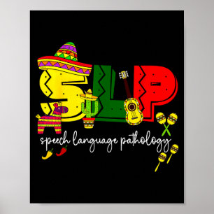Slp spraaktaalpathologie cinco de mayo spraak poster