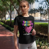 SLP-taalpatholoog en spraaktherapie T-shirt