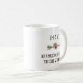SLP Voix Langue Pathologiste Cadeau Café Mug (Devant droit)