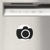SLR Camera pictogram Magneet (Insitu (Vaatwasser))