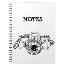  SLR-T-shirt van 35 mm Notitieboek