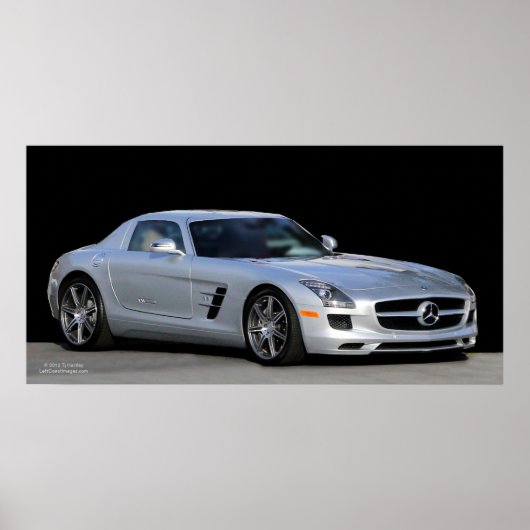SLS AMG COUPE POSTER (Devant)