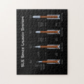 SLS Space Launch System Rockets Legpuzzel (Verticaal)