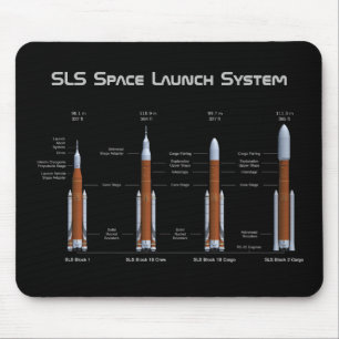SLS Space Launch System Rockets Muismat