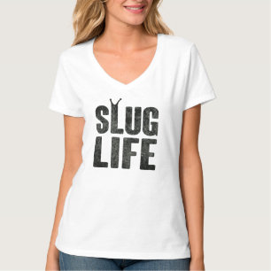 Slug leven levensduw leven t-shirt