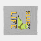 Slug Life Fleece Deken (Voorkant (Horizontaal))