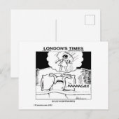 Slug Nightmares Classic LTCartoons Comic Briefkaart (Voorkant / Achterkant)