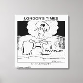 Slug Nightmares Classic LTCartoons Comic Canvas Afdruk (Voorkant)