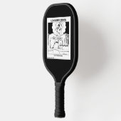 Slug Nightmares Classic LTCartoons Comic Pickleball Paddle (Links)