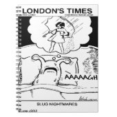 Slug Nightmares Funny Notitieboek (Voorkant)