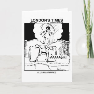 Slug Nightmares Wenskaarten Kaart