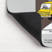 Slug/slak Funny Cartoon Quality Muismat (Hoek)