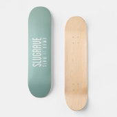 Sluggraf "Slow it Down" Skateboard (Voorkant)