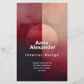 Sluier van Verdeling | Minimaal Design Flyer (Achterkant)