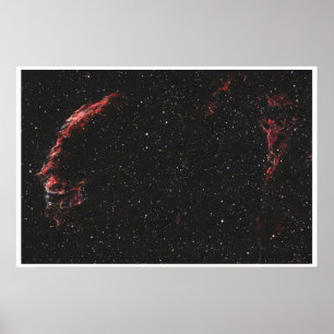 Sluiernevel Acrylprint Diepe Ruimte Muur Kunst Poster