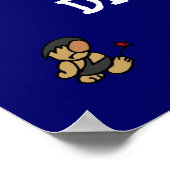 Sluimergrot Man Poster (Hoek)