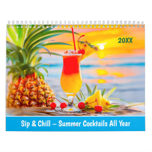 Sluip & Chillen – Zomer Cocktails Het Hele Jaar Kalender