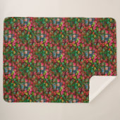 sluipende herfst sherpa deken (Voorkant (horizontaal))