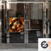 sluipende vensterruit raamsticker (Kantoordeur)