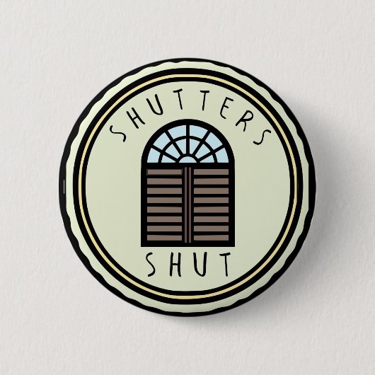 Sluipschutters.. Ronde Button 5,7 Cm (Voorkant)