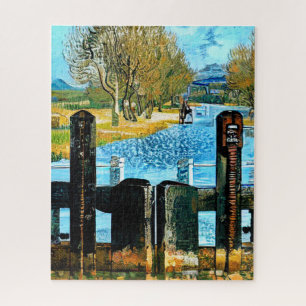 SLUIS IN DE KANAALBOOT LEGPUZZEL