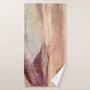 Sluit de abstracte achtergrond van olieverf. Kunst Badhanddoek