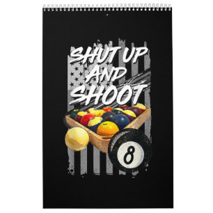 Sluit de Billiard 8-band speler af Kalender