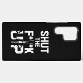 Sluit de F#%K Up Zipper Graphic - Bold Statement Samsung Galaxy Hoesje (Achterkant horizontaal)