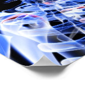 Sluit de röntgenfoto van de botten in de nek poster (Hoek)