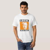 Sluit haar nu op - anti-hillary - t-shirt (Voorkant volledig)