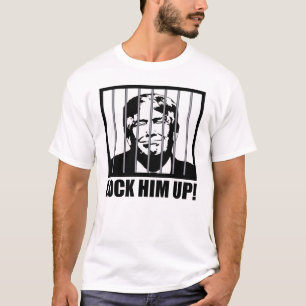 Sluit hem op! Anti-Trump Politieke Humor T-shirt