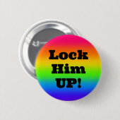 Sluit hem op! (Tekst bewerken) Ronde Button 5,7 Cm (Voorkant /achterkant)