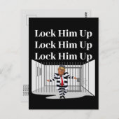 Sluit hem op Trump Briefkaart (Voorkant / Achterkant)