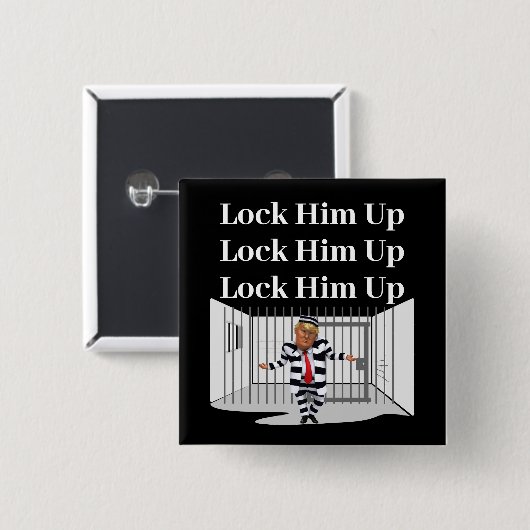 Sluit hem op Trump Button (Voorkant /achterkant)