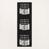 Sluit hem op Trump Yoga Mat (Achterkant)