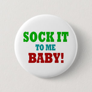 Sluit het aan mij ronde button 5,7 cm