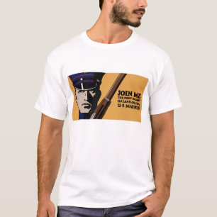 Sluit je bij me aan ~ US Marines T-shirt