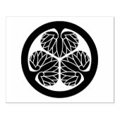 Sluit je stijl af: Tokugawa Kamon Rubberstempel (Afrduk)