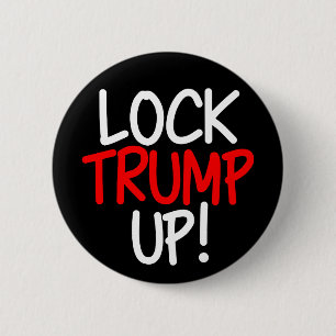 Sluit Trump af met politiek Ronde Button 5,7 Cm