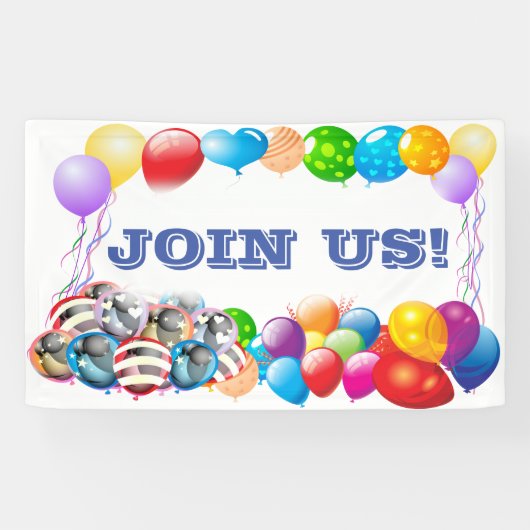 Sluit u aan bij de Vinylbanner 3' x 5' banner (Horizontaal)