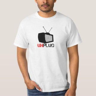 Sluit uw tv af t-shirt