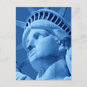 Sluiten Blauwbeeld van Vrijheid Briefkaart