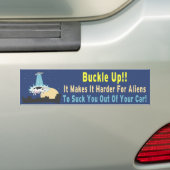 Sluiten! Bumpersticker (Op auto)