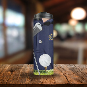 Sluiten foto Golf Sportapparatuur Thermosbeker