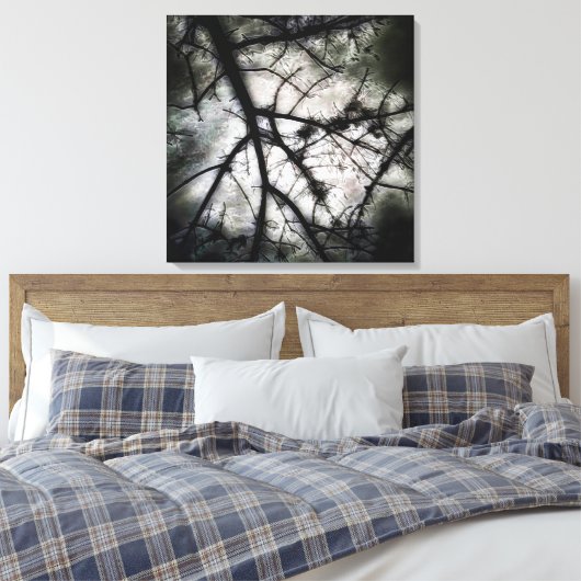 Sluiten in canvas afdruk (Insitu (Slaapkamer))