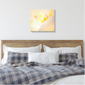 Sluiten orchidee macro stunnel canvas afdruk (Insitu (Slaapkamer))